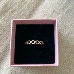 Pandora Simple Infinity Band Ring - NWOT